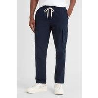 TOG24 Silas Mens Trousers. These Mens Cargo Trousers Have Multiple Pockets to Store Your Valuables. Dark Indigo