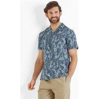 TOG24 Otto Men/'s Short Sleeve Shirt. The Soft Cotton Blend of This Mens Shirt Keeps Your Cool. The Botanical Print Promises Classic Summer Style.