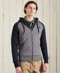 Superdry Mens Hoodie OL Classic Raglan Zip Hood