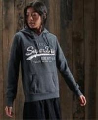 Superdry Womens Vintage Logo Infill Hoodie Size 8
