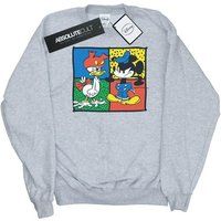 Disney  Clothes Swap  girls's Children's Sweatshirt in Grey