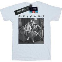Friends Women's Black And White Photo Boyfriend Fit T-Shirt