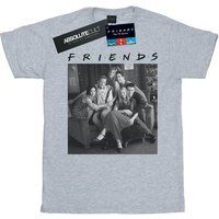 Friends Women's Black And White Photo Boyfriend Fit T-Shirt