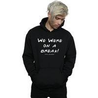 We Were On A Break Text Hoodie