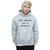We Were On A Break Text Hoodie