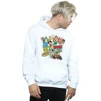 DC Comics Men's Teen Titans Go Robin Montage Hoodie