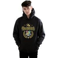 Harry Potter Men's Quidditch Crest Hoodie in Black | Size: XL