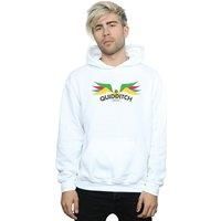 Harry Potter Men's Snitch Wings Pastels Hoodie in White | Size: 4XL