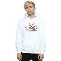 Disney Men's Mickey Mouse Love Friends Hoodie