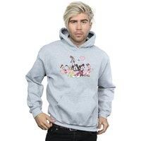 Disney Men's Mickey Mouse Love Friends Hoodie
