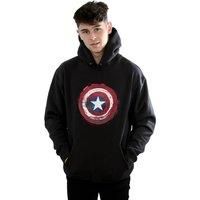 Captain America Splatter Shield Hoodie