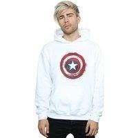 Captain America Splatter Shield Hoodie