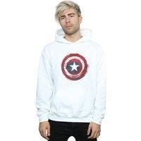 Captain America Splatter Shield Hoodie