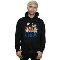 Disney Men/'s Mickey Mouse Disney Friends Hoodie Black XXXXX-Large