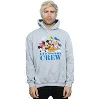 Disney Men/'s Mickey Mouse Disney Friends Hoodie Sport Grey XXXX-Large