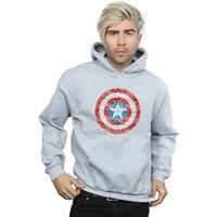 Captain America Pixelated Shield Hoodie