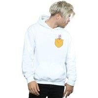 Disney Men's Daisy Duck Faux Pocket Hoodie