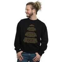 Absolute Cult Star Wars Men/'s Revenge Of The Sith Opening Crawl Sweatshirt Black XXXX-Large