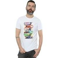 Marvel Men/'s Avengers Endgame Original Heroes T-Shirt White Small