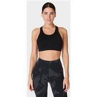 Sweaty Betty Stamina Racerback Sports Bra, Black. Size M. NWT Athletic