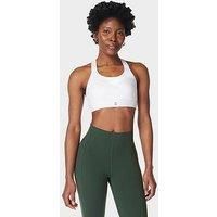 Sweaty Betty Womens Training Power Medium Impact Sports Bra - White