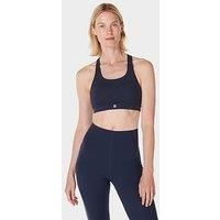 Sweaty Betty Womens Training Power Medium Impact Sports Bra - Navy
