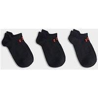 Sweaty Betty Womens Training Lightweight Trainer Socks 3 Pack - Black