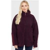 Women's Plush Textured Zip Up Fleece