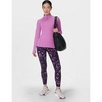 Sweaty Betty Womens Training Power 7/8 Workout Leggings - Purple