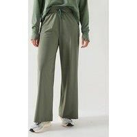 Sweaty Betty Womens Explorer Wide Leg 30' Trousers - Green