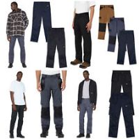 2024 Dickies Mens Work Trousers Workwear Durable Multi Pockets Tool Loop Kneepad