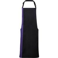 Premier Unisex Contrast Workwear Bib Apron (Pack of 2) / N/A N/A RW6792