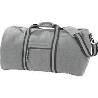 Quadra Vintage Canvas Holdall Duffle Bag - 45 Litres (Pack of 2) BC4429