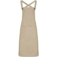 Premier Cross Back Barista Bib Apron / N/A N/A PC3618