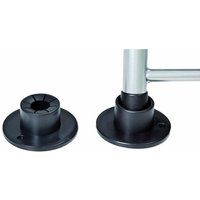 Tent/Gazebo Minibases (Pack Of 2) (One Size) (Black)
