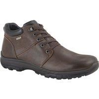 IMAC Mens Leather 4 Eye D Ring Laced Ankle Boot DF1801