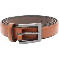 Duke Mens D555 Anthony Stitched Leather Square Buckle Belt / N/A N/A DC236