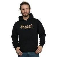 Looney Tunes Men's Porky Pig Colour Code Hoodie