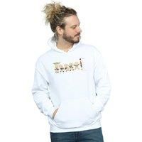 Looney Tunes Men's Porky Pig Colour Code Hoodie