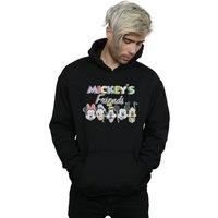 Disney Men's Mickey Mouse Friends Faded Nostalgia Hoodie