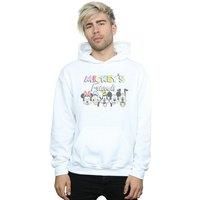 Disney Men's Mickey Mouse Friends Faded Nostalgia Hoodie
