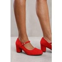 'Eben' Block Heel Mary Jane Pumps
