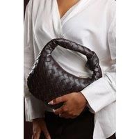 Where's That From Women's 'Aura' Classic Woven Hobo Bag in Brown