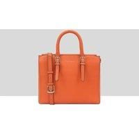 Paul Costelloe Women's Ortler Leather Multi Way Bag in Orange