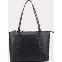 Lloyd Baker Spacious Tote Shoulder Bag - Catria - Leather Shoulder Workbag (NAVY)