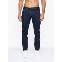 Crosshatch Mens Regular Fit Straight Fit Jeans Pants All Waist & Leg Sizes from 30W to 40W(Raw Wash&32W/30L)