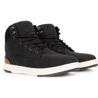 Crosshatch Staiger Mens Boots Casual Designer Urban Fashion Hi-Tops Black
