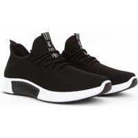 Crosshatch Rideout Trainers, Size 8, Black