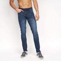 Duck And Cover Tranfold Mens Slim Fit Skinny Fashion Casual Designer Jeans Blue