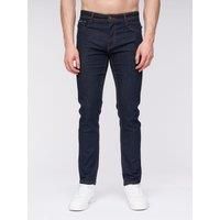 Henleys - Mens ‘MAYHEN’ Slim Fit Cotton Rich Denim Jeans (Raw Wash, W34 L32)